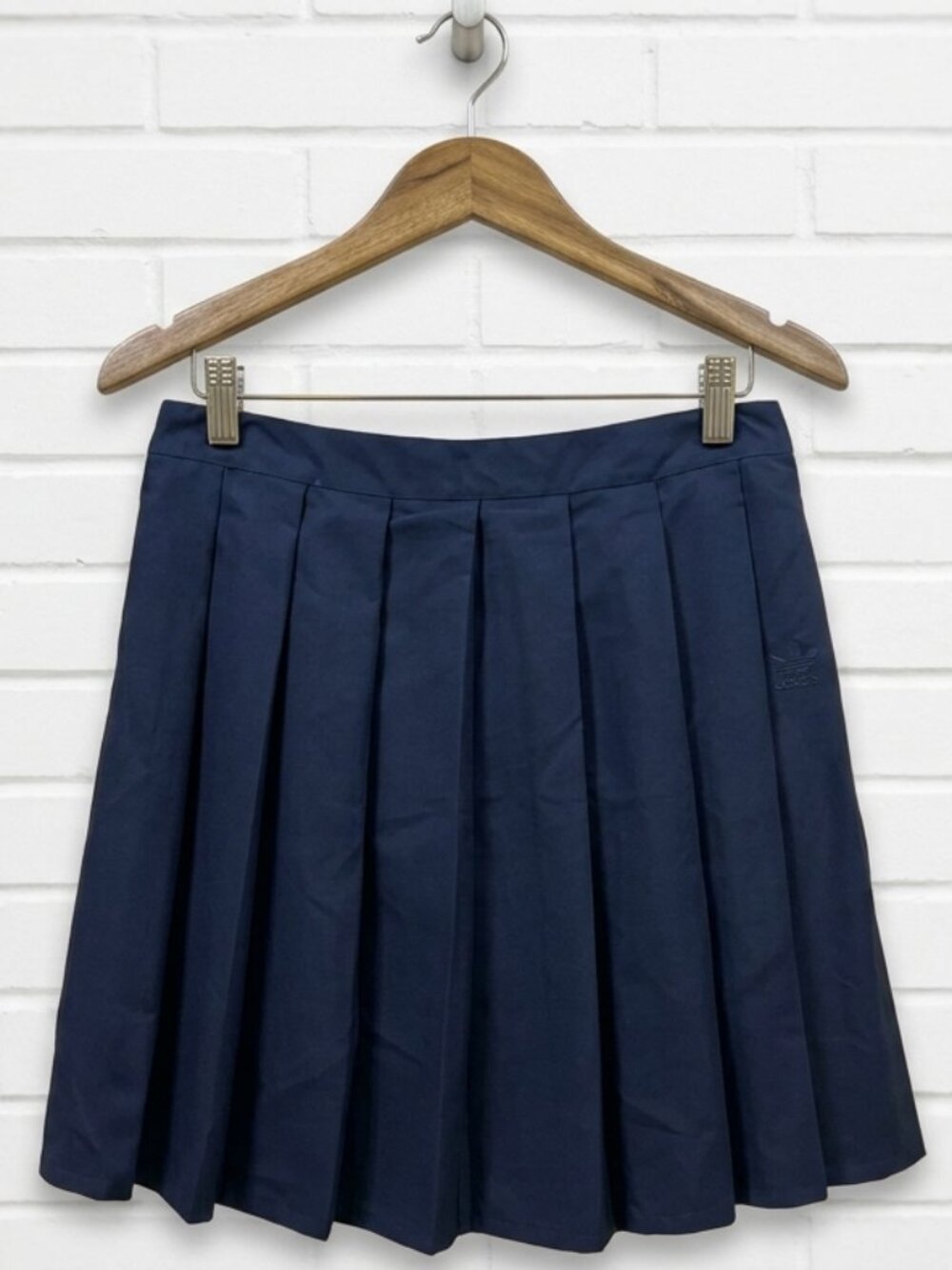 Athletic Adidas Navy Pleated Sports Skirt Size 18